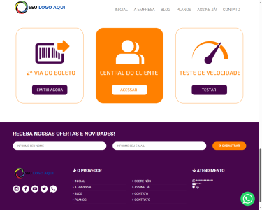 Sistema Completo Provedor De Internet Em Php 100% Responsivo