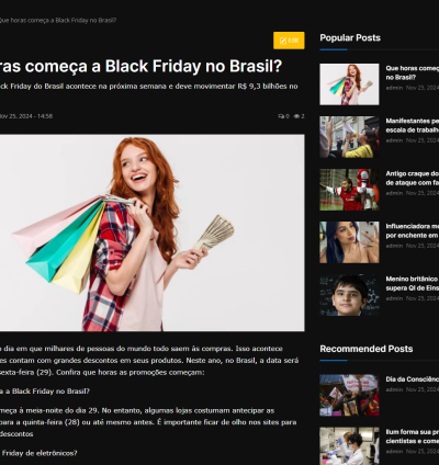 Sistema Para Site De Notícias