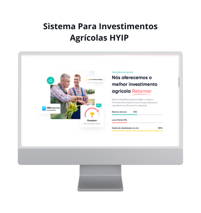 Sistema Para Investimentos Agrícolas Hyip