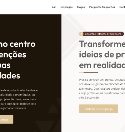 Sistema Plataforma De Freelancer