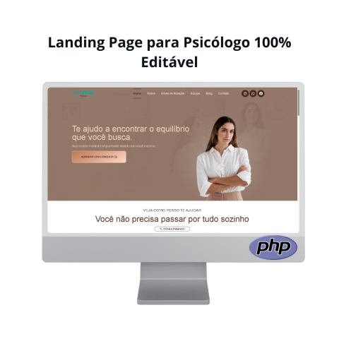 Landing Page para Psicólogo